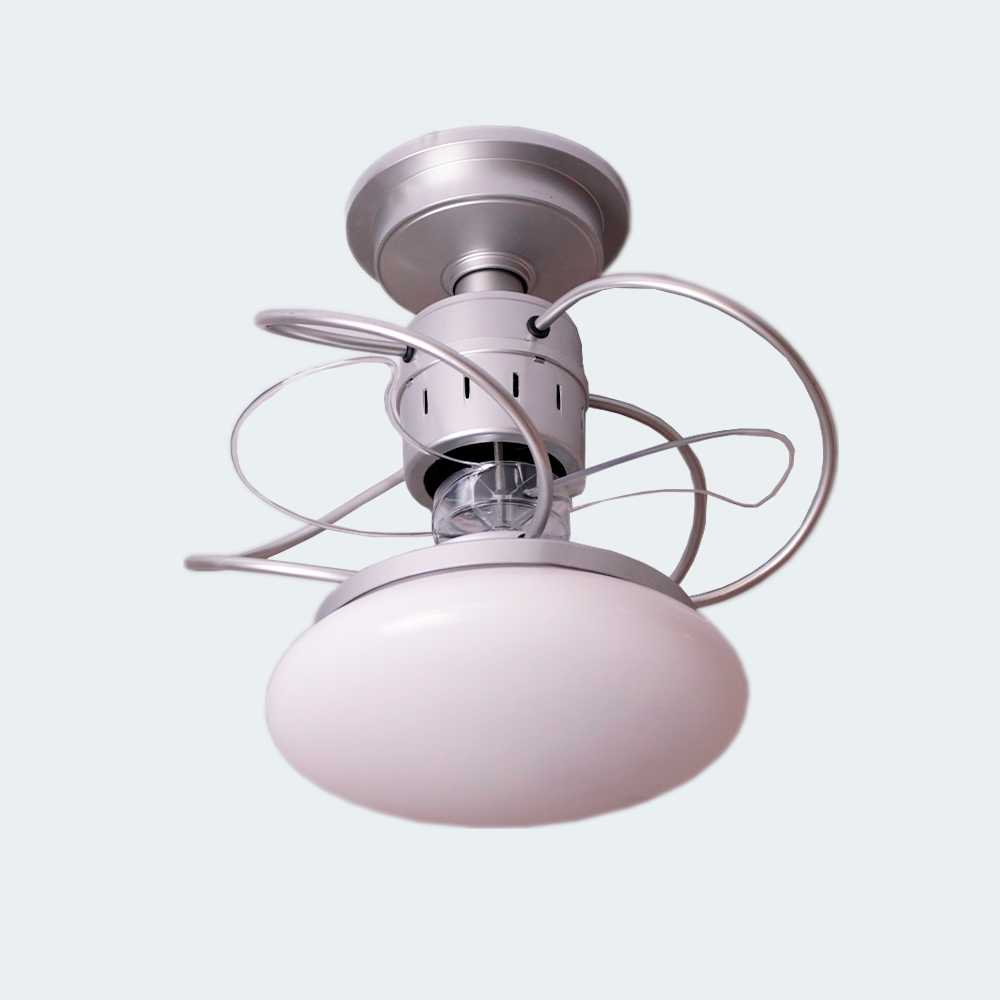 Ventilador de Teto Treviso Atenas Prata Bivolt Ventilador de Teto Treviso Atenas Prata Bivolt