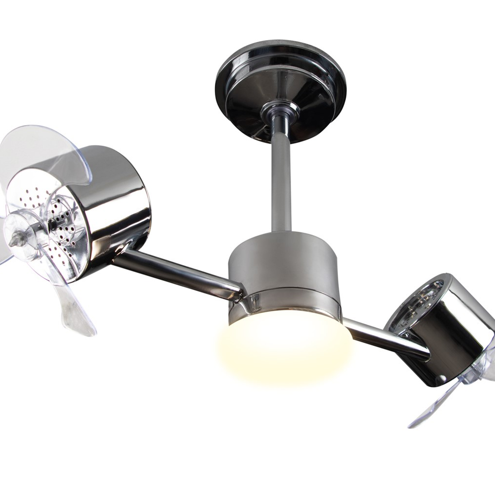 Ventilador de Teto Treviso Infinit LED Cromado Bivolt Ventilador de Teto Treviso Infinit LED Cromado Bivolt