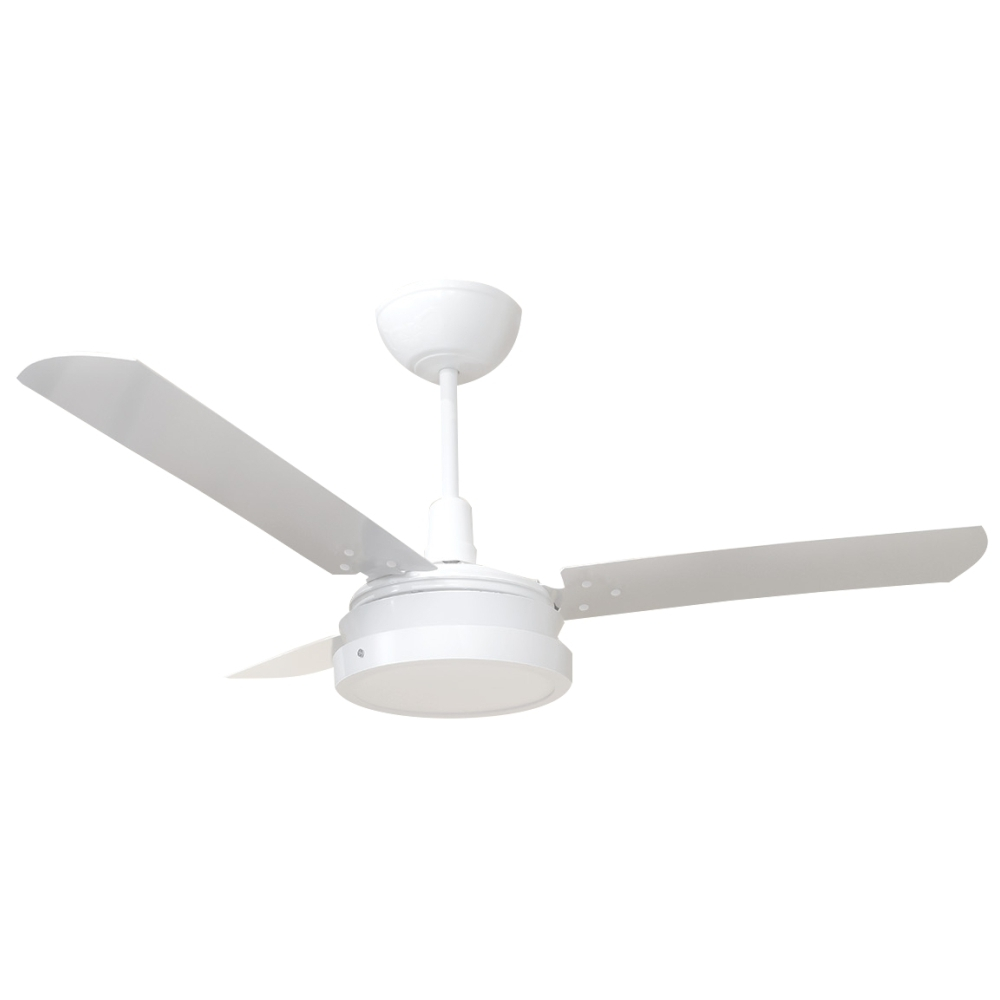 Ventilador Luz Led Vinius Branco 110V 3 Pás Brancas Ventilador Luz Led Vinius Branco 110V 3 Pás Brancas