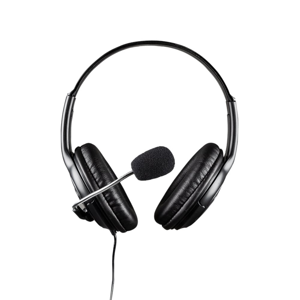 Headset Maxprint Basic - USB 2.0, Preto Headset Maxprint Basic - USB 2.0, Preto