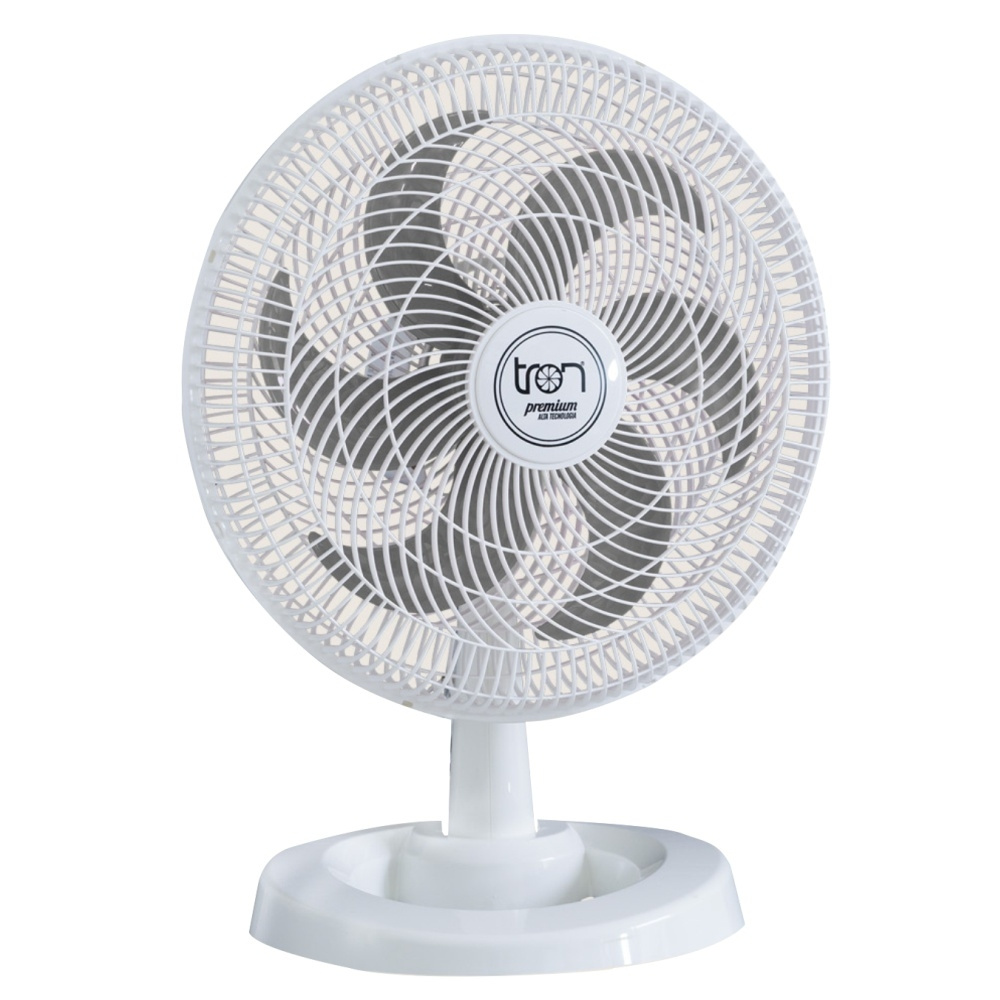 Ventilador Médio Maggie Branco Oscilante 220V Pás Prata Ventilador Médio Maggie Branco Oscilante 220V Pás Prata
