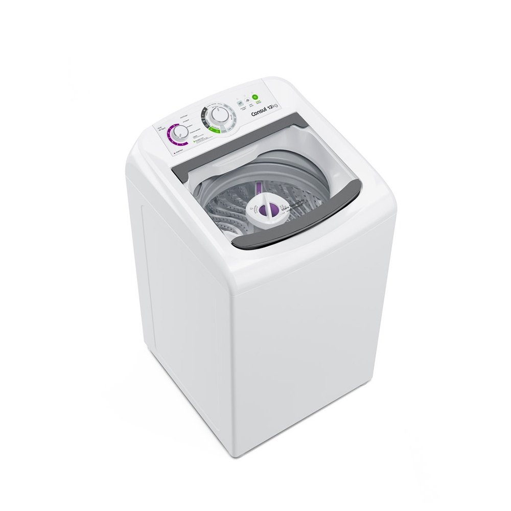 Máquina de Lavar Roupas 12Kg Consul CWH12BB, Branca