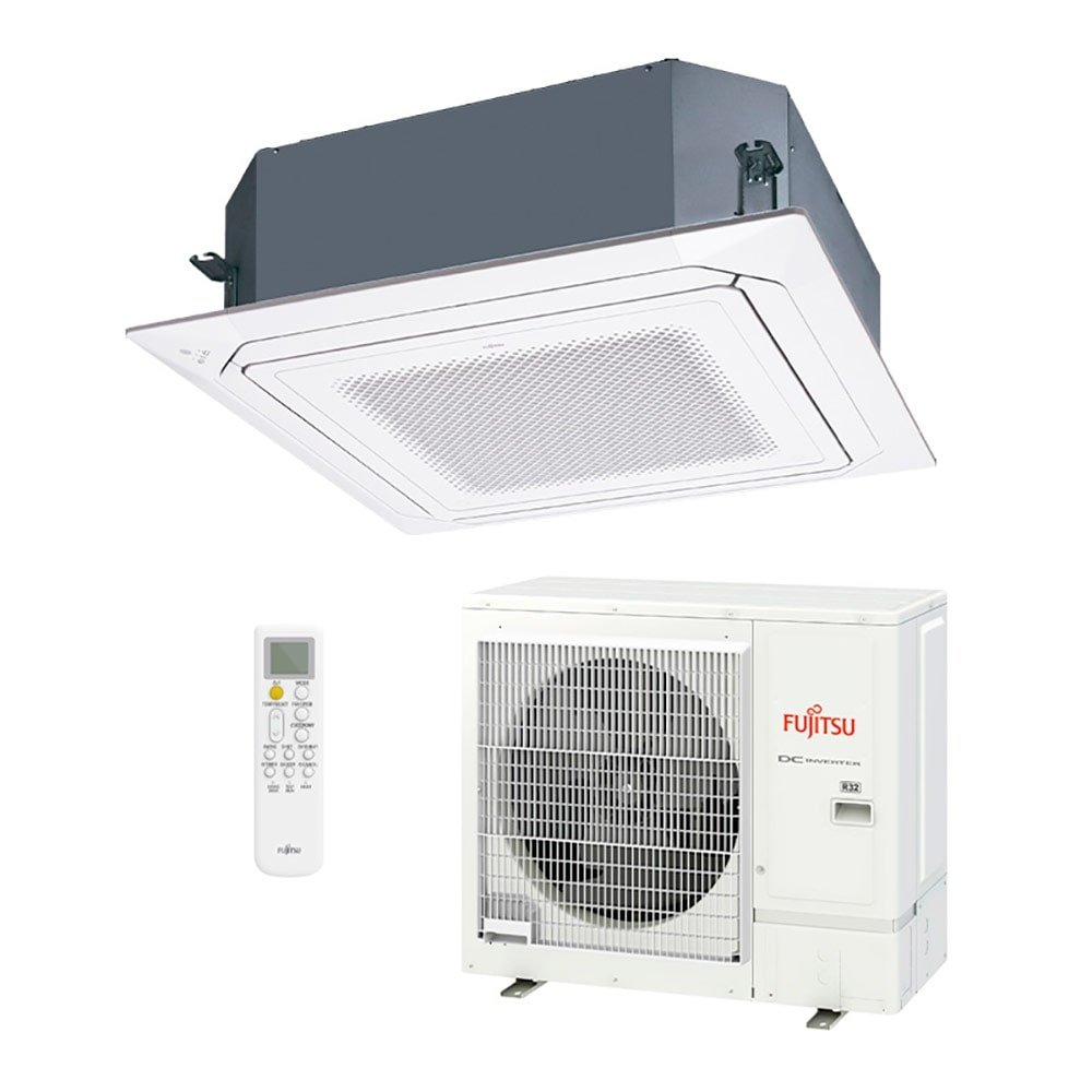 Ar Condicionado Split Cassete Inverter R-32 Fujitsu 35000 Btus Quente/frio 380V AUBH36KRLB Ar Condicionado Split Cassete Inverter R-32 Fujitsu 35000 Btus Quente/frio 380V AUBH36KRLB