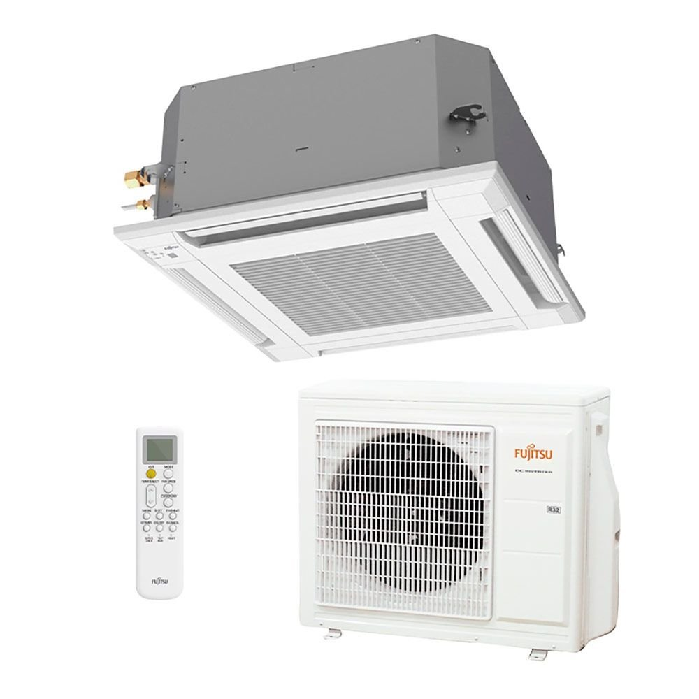 Ar Condicionado Split Cassete Inverter R-32 Fujitsu 24000 Btus Quente/frio 220V Monofasico Ar Condicionado Split Cassete Inverter R-32 Fujitsu 24000 Btus Quente/frio 220V Monofasico