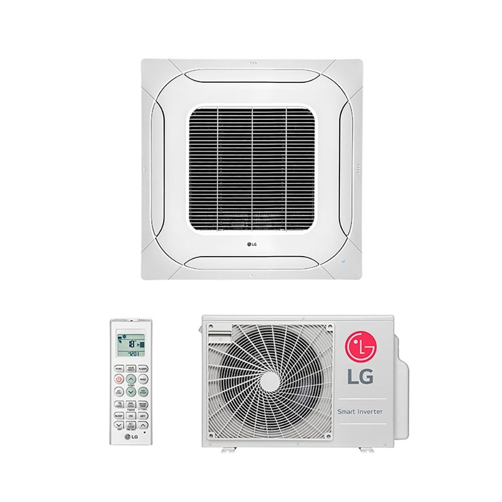 Ar Condicionado Split Cassete Inverter LG 18000 Btus Quente/Frio 220V Monofasico ATNW18GPL Ar Condicionado Split Cassete Inverter LG 18000 Btus Quente/Frio 220V Monofasico ATNW18GPL