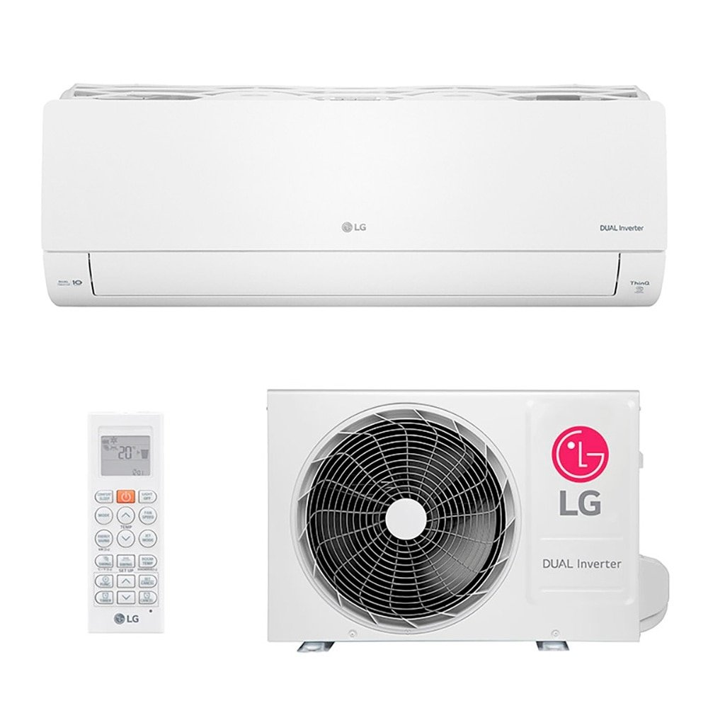 Ar Condicionado Split Hw Inverter LG Dual Voice + IA 12000 Btus Frio 220V Bifasico S3-Q12J Ar Condicionado Split Hw Inverter LG Dual Voice + IA 12000 Btus Frio 220V Bifasico S3-Q12J