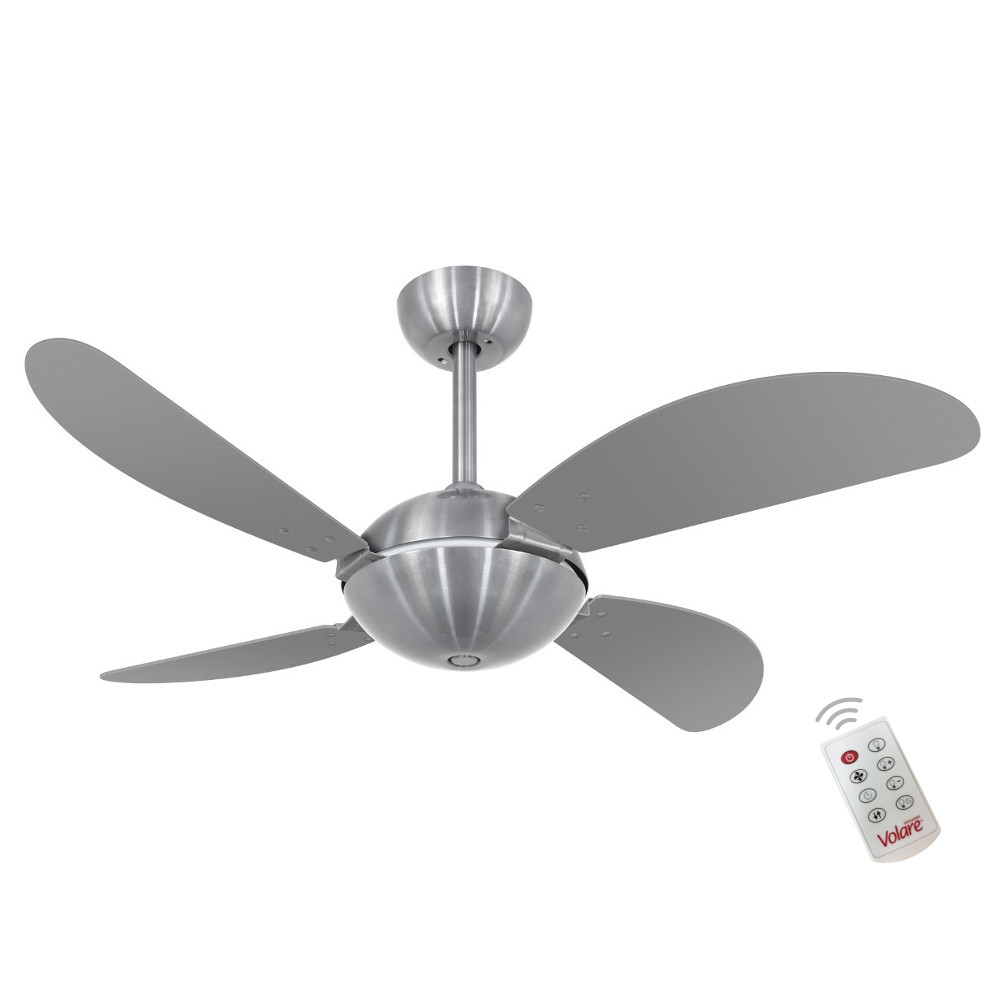 Ventilador Volare Fly Off Titanio 220V e Controle Remoto Ventilador Volare Fly Off Titanio 220V e Controle Remoto