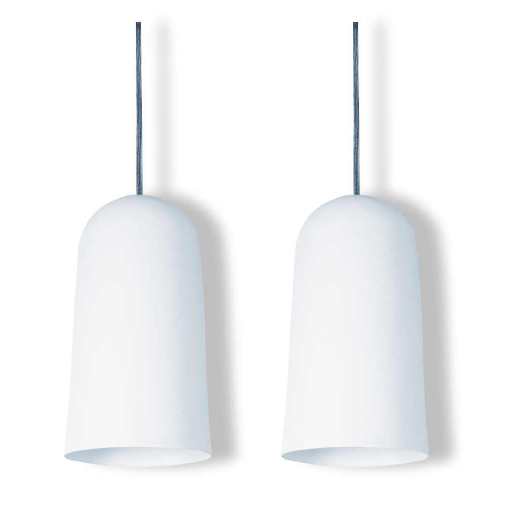 Pendente Taça Pinot Branco Kit com 2 Pendente Taça Pinot Branco Kit com 2