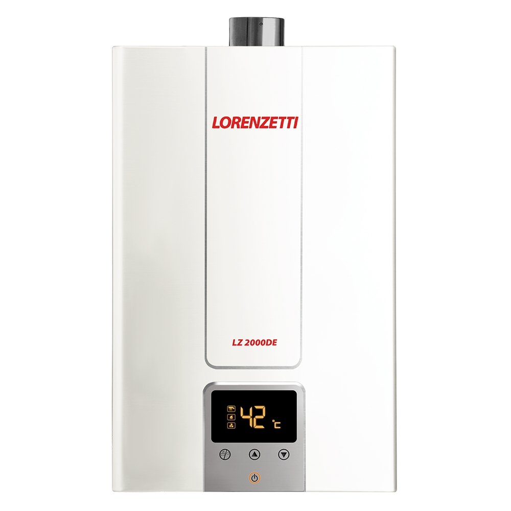Aquecedor de Água A Gás Lorenzetti - Digital LZ 2000DE Gás Natural 20L Aquecedor de Água A Gás Lorenzetti - Digital LZ 2000DE Gás Natural 20L