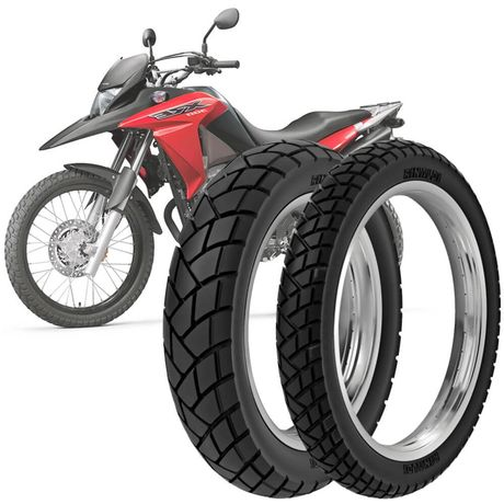 2 Pneu Moto Honda XRE 300 Rinaldi 120/80-18 62s 90/90-21 54s R34 2 Pneu Moto Honda XRE 300 Rinaldi 120/80-18 62s 90/90-21 54s R34