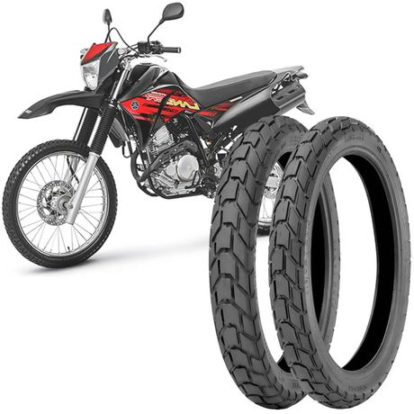 2 Pneu Moto Xtz Lander Technic 120/80-18 62s 90/90-21 54s T&C 2 Pneu Moto Xtz Lander Technic 120/80-18 62s 90/90-21 54s T&C