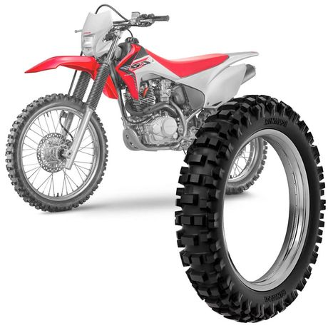 Pneu Moto Crf 230F Rinaldi Aro 18 100/100-18 59m Traseiro Rmx 35 Pneu Moto Crf 230F Rinaldi Aro 18 100/100-18 59m Traseiro Rmx 35