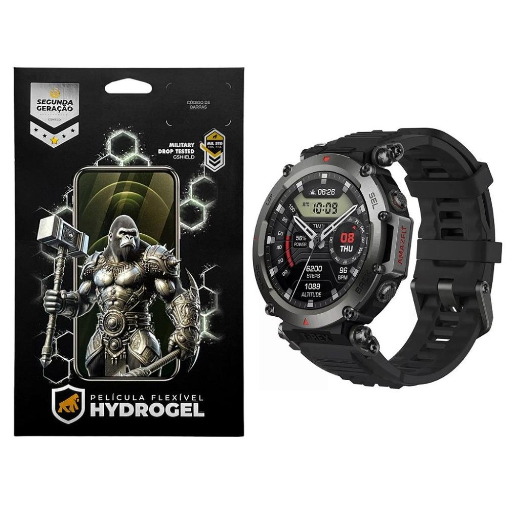 Pelicula para Amazfit T-Rex Ultra - Hydrogel HD - Gshield Pelicula para Amazfit T-Rex Ultra - Hydrogel HD - Gshield