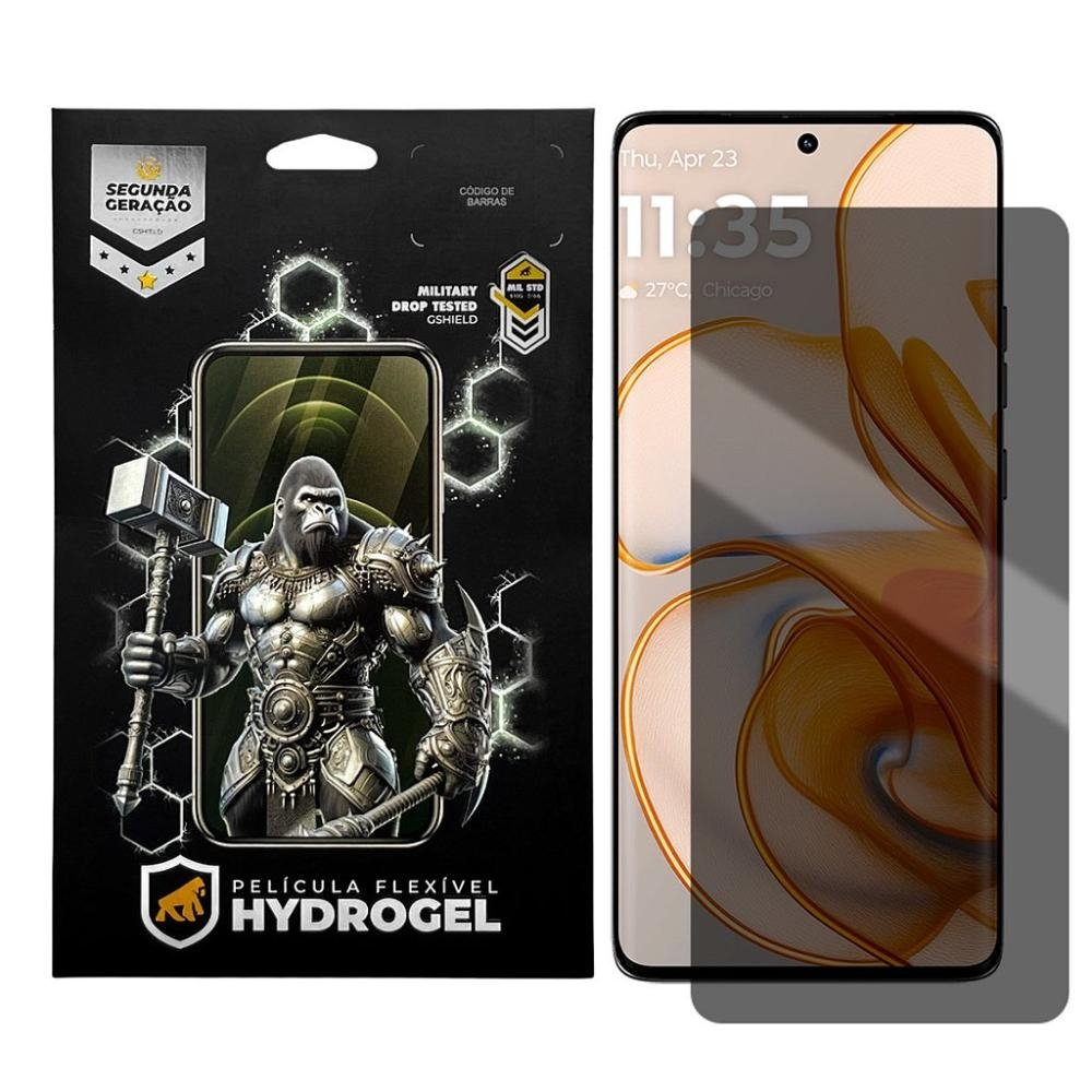 Pelicula para Motorola Moto Edge 50 5G - Privacidade Hydrogel - Gshield Pelicula para Motorola Moto Edge 50 5G - Privacidade Hydrogel - Gshield
