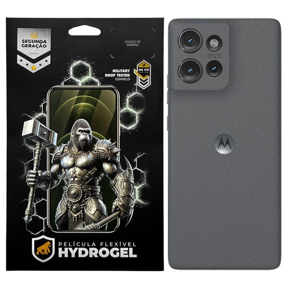 Pelicula para Motorola Moto Edge 50 5G - Traseira Hydrogel HD - Gshield Pelicula para Motorola Moto Edge 50 5G - Traseira Hydrogel HD - Gshield
