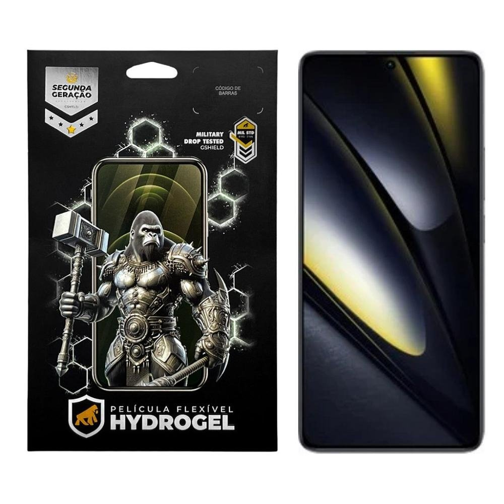 Pelicula para Xiaomi Poco F6 Pro - Hydrogel HD - Gshield Pelicula para Xiaomi Poco F6 Pro - Hydrogel HD - Gshield