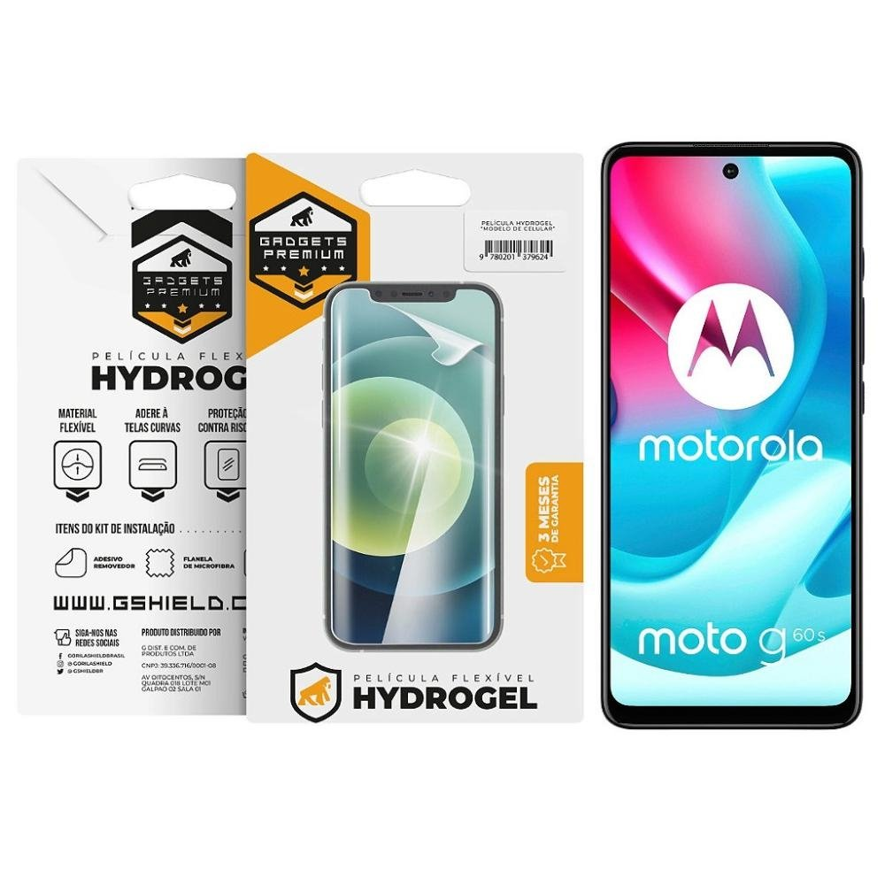 Pelicula para Motorola Moto G60S - Hydrogel Gamer Fosca - Gshield Pelicula para Motorola Moto G60S - Hydrogel Gamer Fosca - Gshield