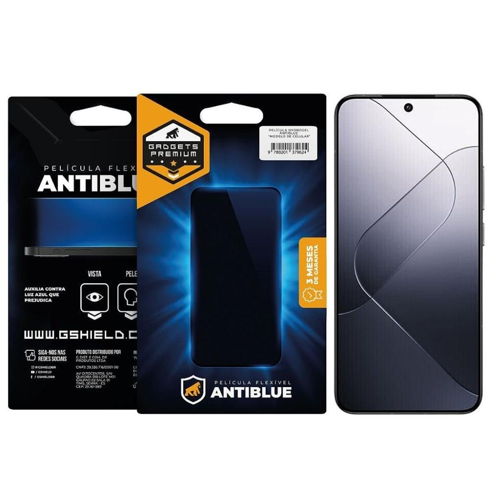 Pelicula para Xiaomi 14 Pro - AntiBlue - Gshield Pelicula para Xiaomi 14 Pro - AntiBlue - Gshield