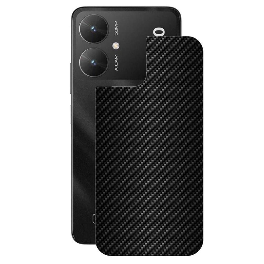 Pelicula para Xiaomi Poco M6 5G - Traseira de Fibra de Carbono Preta - Gshield Pelicula para Xiaomi Poco M6 5G - Traseira de Fibra de Carbono Preta - Gshield