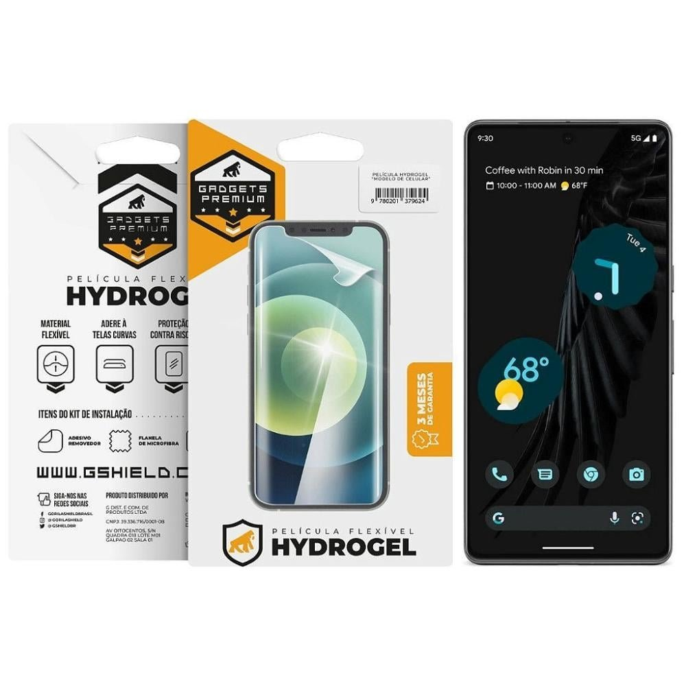 Pelicula para Google Pixel 7 Pro - Hydrogel Gamer Fosca - Gshield Pelicula para Google Pixel 7 Pro - Hydrogel Gamer Fosca - Gshield