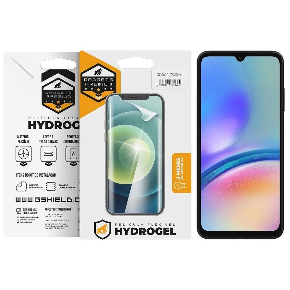 Pelicula para Samsung Galaxy A05s - Hydrogel Gamer Fosca - Gshield Pelicula para Samsung Galaxy A05s - Hydrogel Gamer Fosca - Gshield