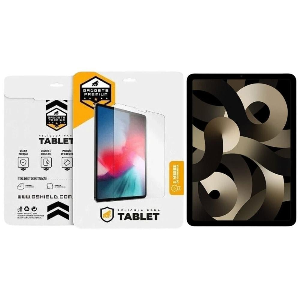 Pelicula para iPad Air (4ª / 5ª Geracao) - Nano Vidro - Gshield Pelicula para iPad Air (4ª / 5ª Geracao) - Nano Vidro - Gshield
