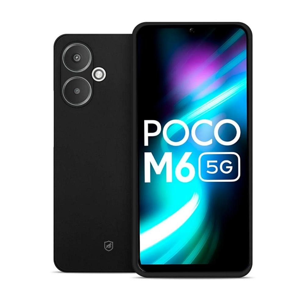 Capa para Xiaomi Poco M6 5G - Silicon Veloz - Gshield Capa para Xiaomi Poco M6 5G - Silicon Veloz - Gshield