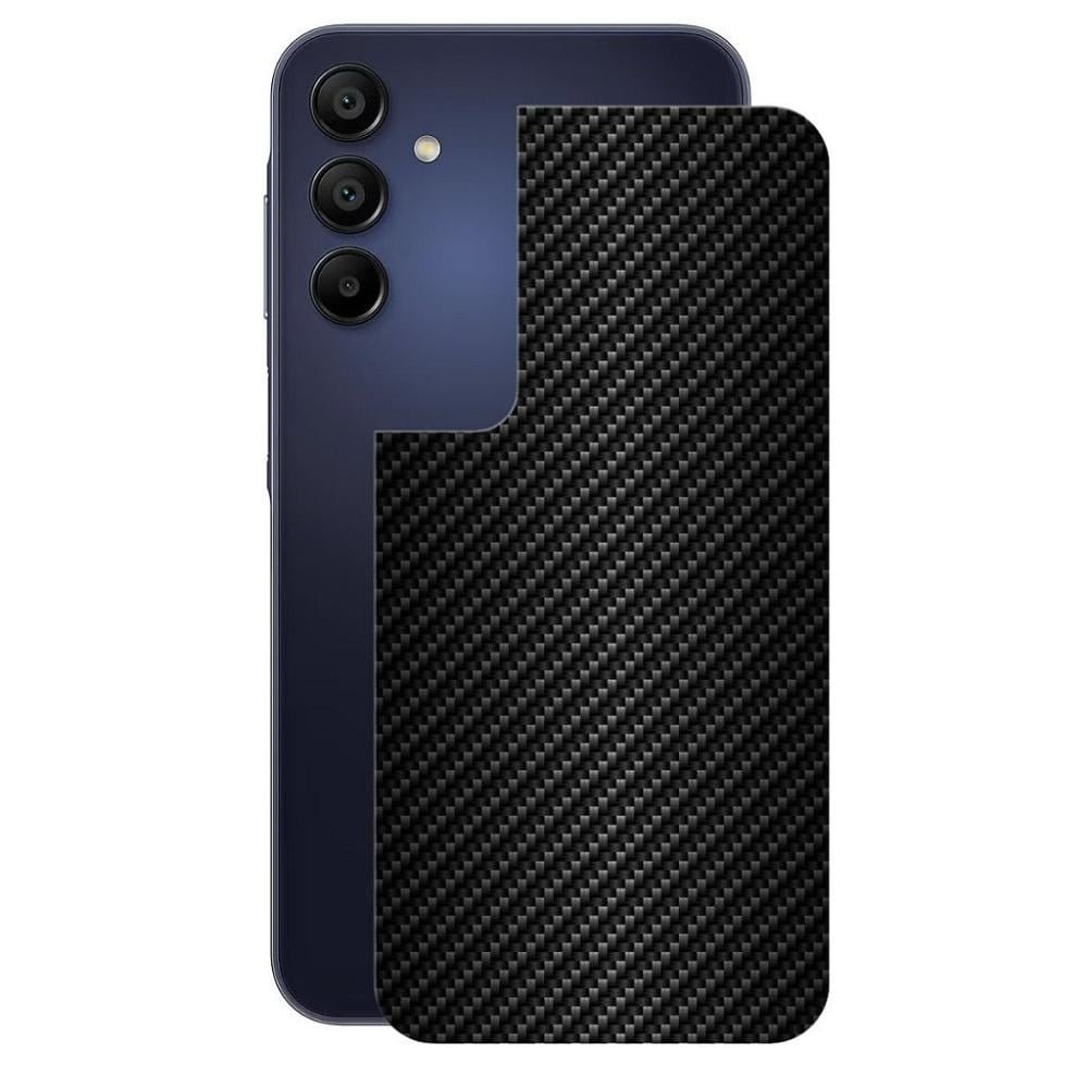 Pelicula para Samsung Galaxy A15 5G - Traseira de Fibra de Carbono Preta - Gshield Pelicula para Samsung Galaxy A15 5G - Traseira de Fibra de Carbono Preta - Gshield