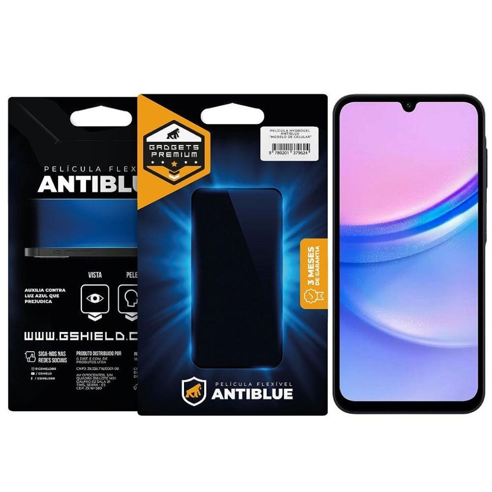 Pelicula para Samsung Galaxy A15 - AntiBlue - Gshield Pelicula para Samsung Galaxy A15 - AntiBlue - Gshield