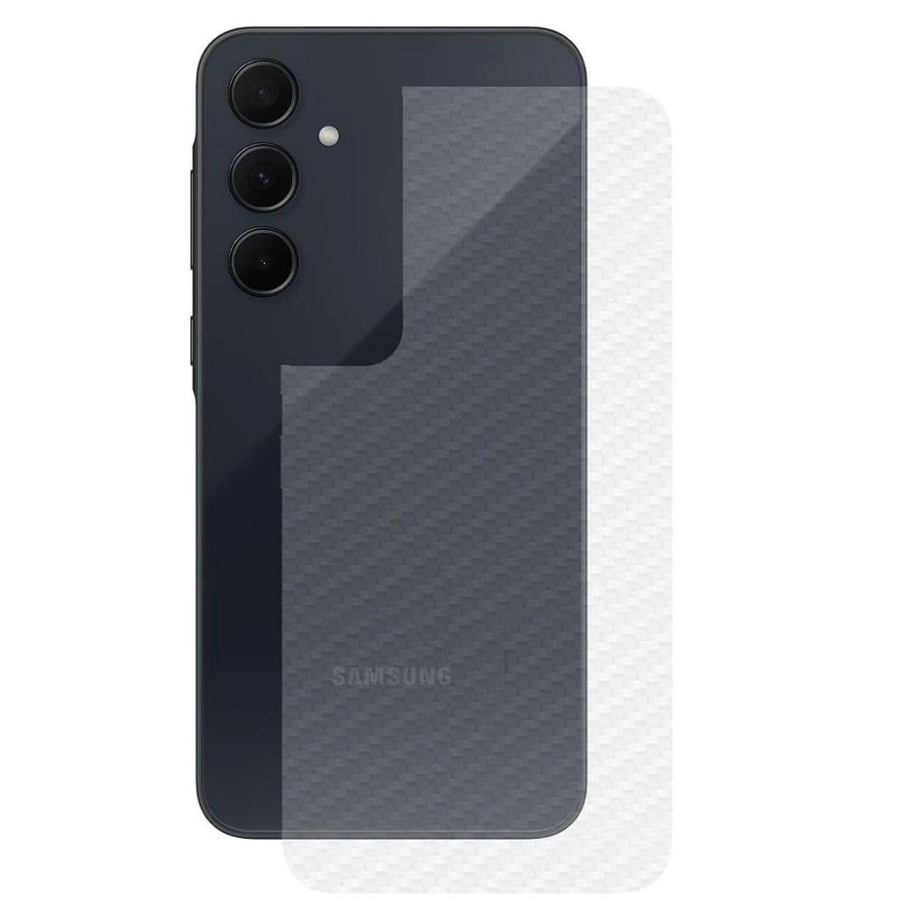 Pelicula para Samsung Galaxy A55 5G - Traseira de Fibra de Carbono - Gshield Pelicula para Samsung Galaxy A55 5G - Traseira de Fibra de Carbono - Gshield