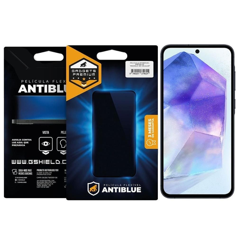 Pelicula para Samsung Galaxy A55 5G - AntiBlue - Gshield Pelicula para Samsung Galaxy A55 5G - AntiBlue - Gshield