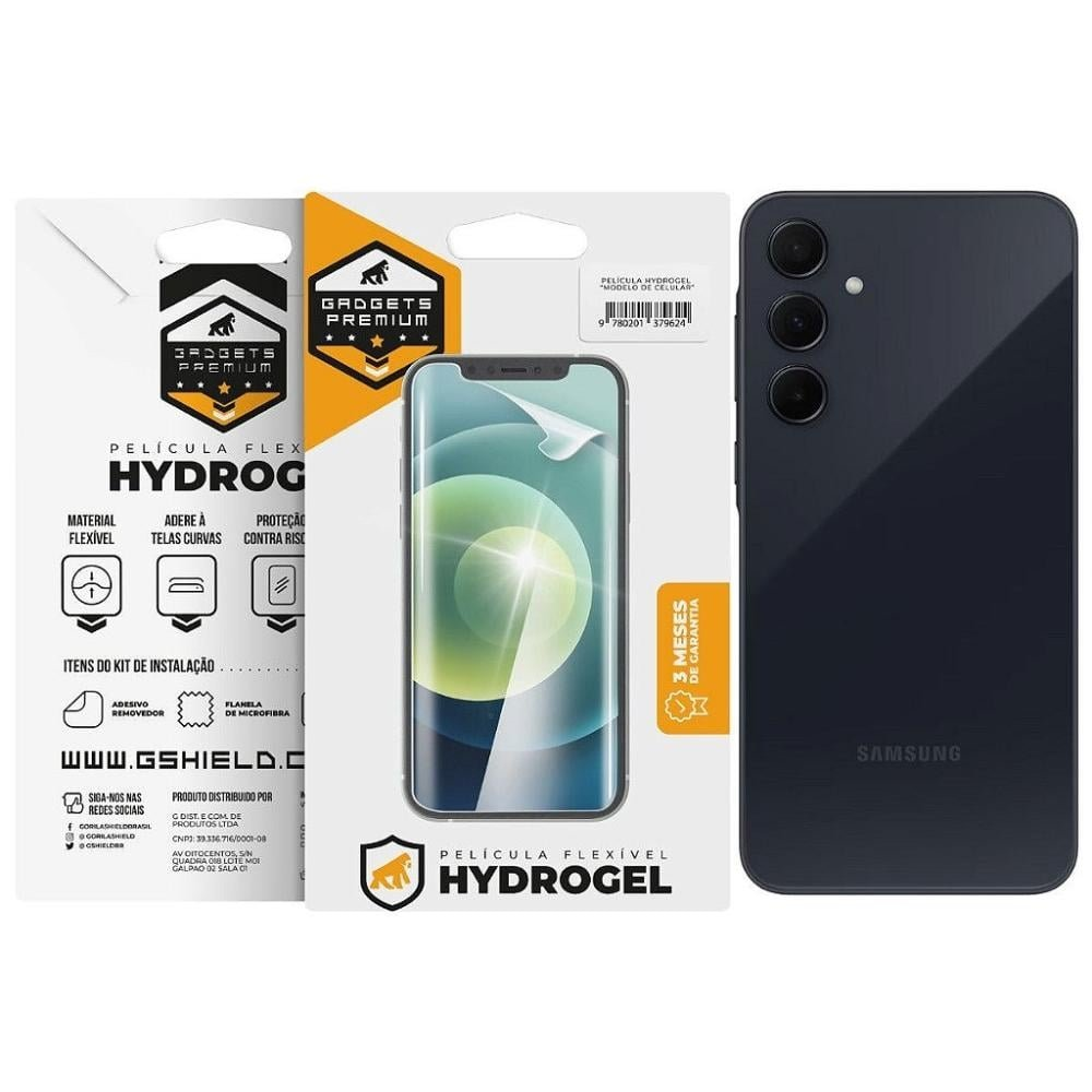 Pelicula para Samsung Galaxy A35 5G - Traseira Hydrogel HD - Gshield Pelicula para Samsung Galaxy A35 5G - Traseira Hydrogel HD - Gshield
