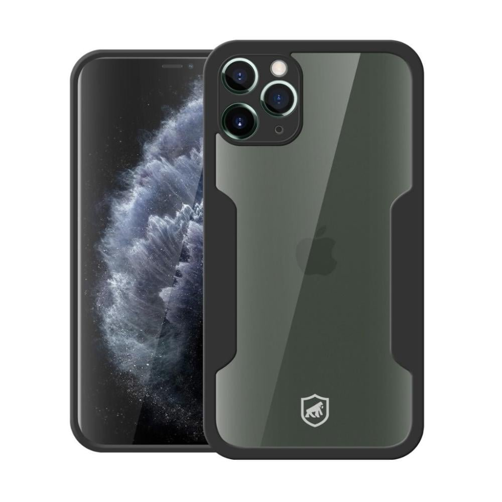 Capa 360 para iPhone 11 Pro Max - Preta - Frente e Verso- Gshield Capa 360 para iPhone 11 Pro Max - Preta - Frente e Verso- Gshield