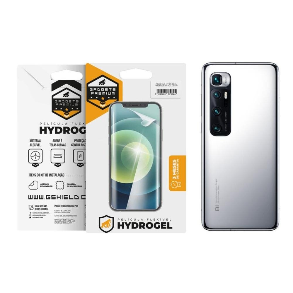 Pelicula Traseira de Hydrogel para Xiaomi Mi 10 / 10 Pro - Gshield Pelicula Traseira de Hydrogel para Xiaomi Mi 10 / 10 Pro - Gshield