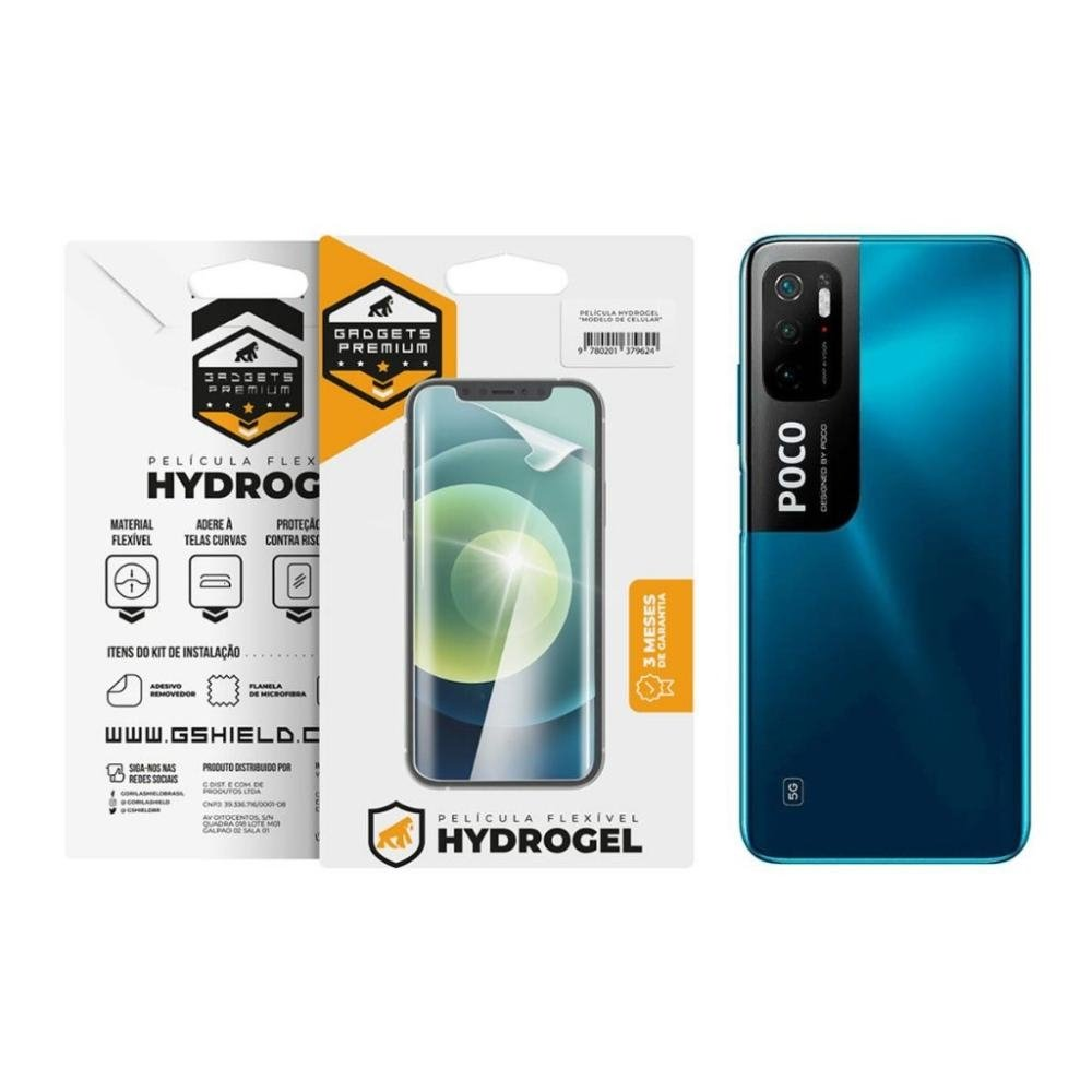 Pelicula Traseira de Hydrogel para Xiaomi Poco M3 Pro - Gshield Pelicula Traseira de Hydrogel para Xiaomi Poco M3 Pro - Gshield