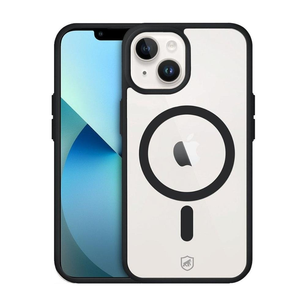Capa case capinha MagSafe para iPhone 13 - Preta - Gshield Capa case capinha MagSafe para iPhone 13 - Preta - Gshield