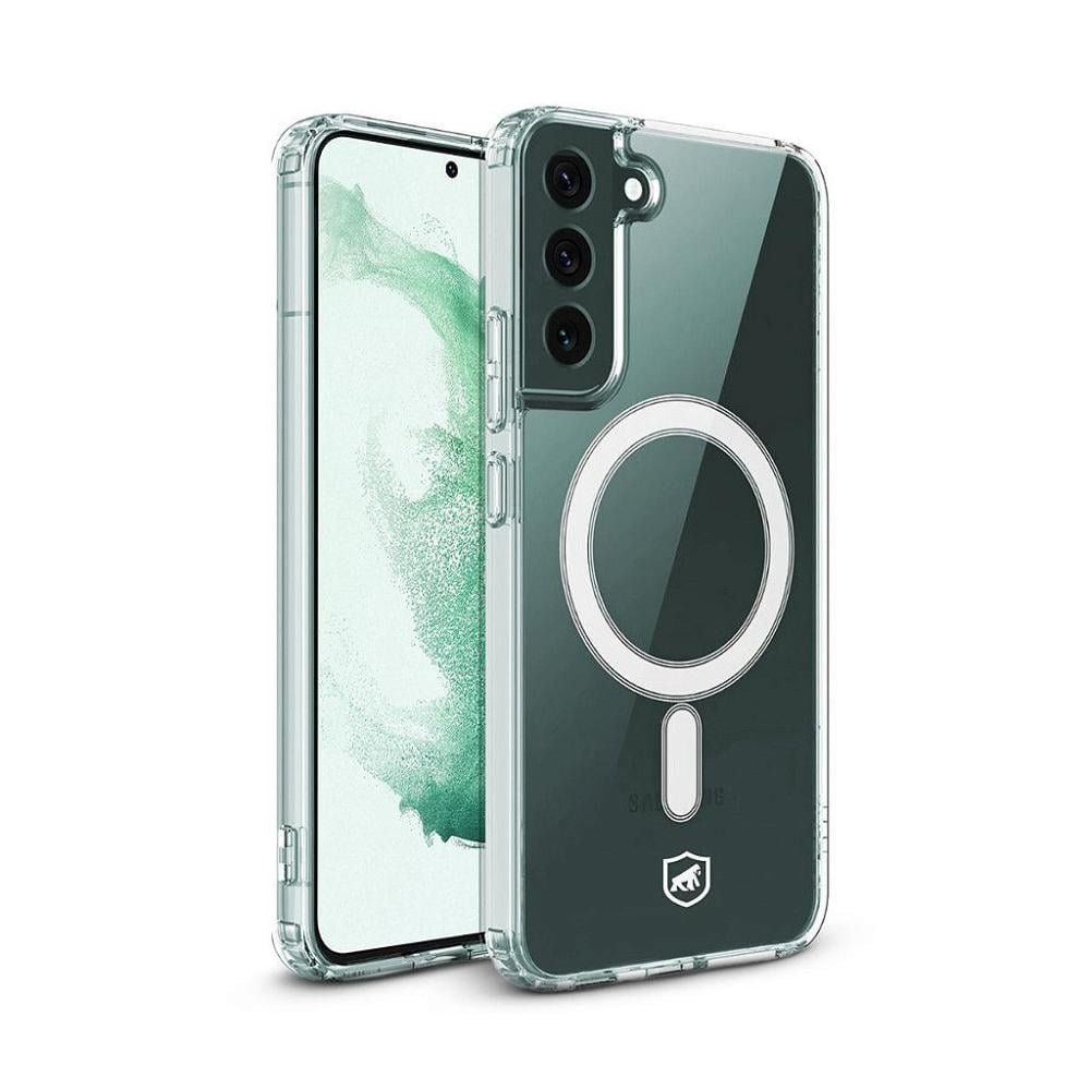 Capa MagSafe para Samsung Galaxy S22 Plus - Transparente - Gshield Capa MagSafe para Samsung Galaxy S22 Plus - Transparente - Gshield