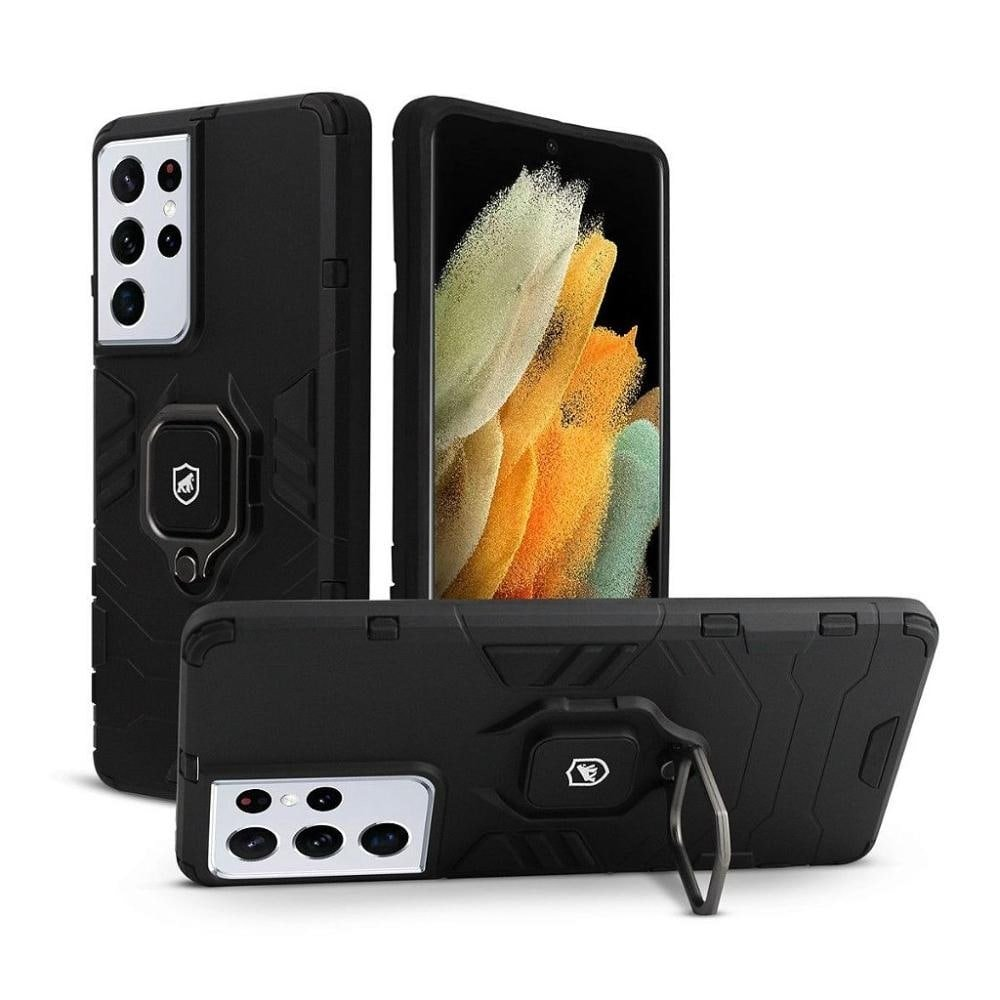 Capa para Samsung Galaxy S21 Ultra - Defender Black -Gshield Capa para Samsung Galaxy S21 Ultra - Defender Black -Gshield
