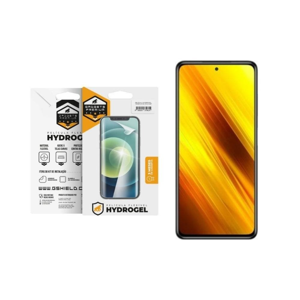 Pelicula Hydrogel Fosca para Xiaomi Poco X3 / X3 Pro / X3 NFC - Gshield Pelicula Hydrogel Fosca para Xiaomi Poco X3 / X3 Pro / X3 NFC - Gshield