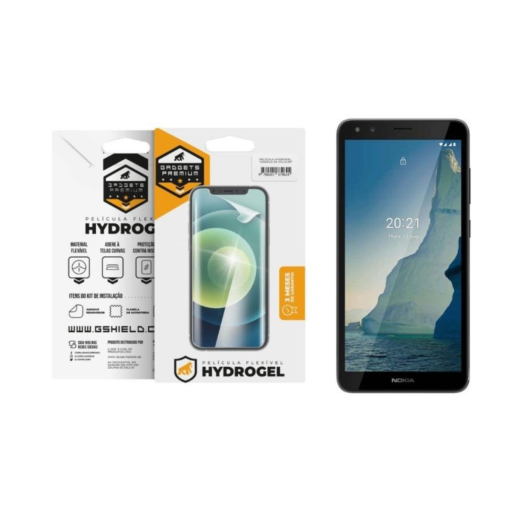 Pelicula para Nokia C01 Plus - Hydrogel HD - Gshield Pelicula para Nokia C01 Plus - Hydrogel HD - Gshield