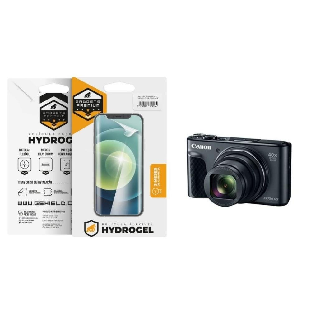 Pelicula Hydrogel para Canon SX 730 HS - Gshield Pelicula Hydrogel para Canon SX 730 HS - Gshield