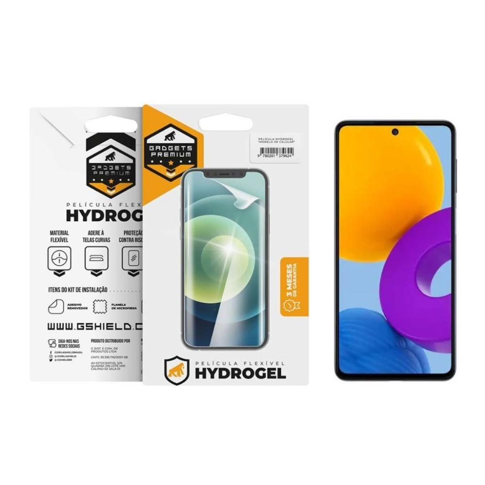 Pelicula Hydrogel para Samsung Galaxy M52 - Gshield Pelicula Hydrogel para Samsung Galaxy M52 - Gshield