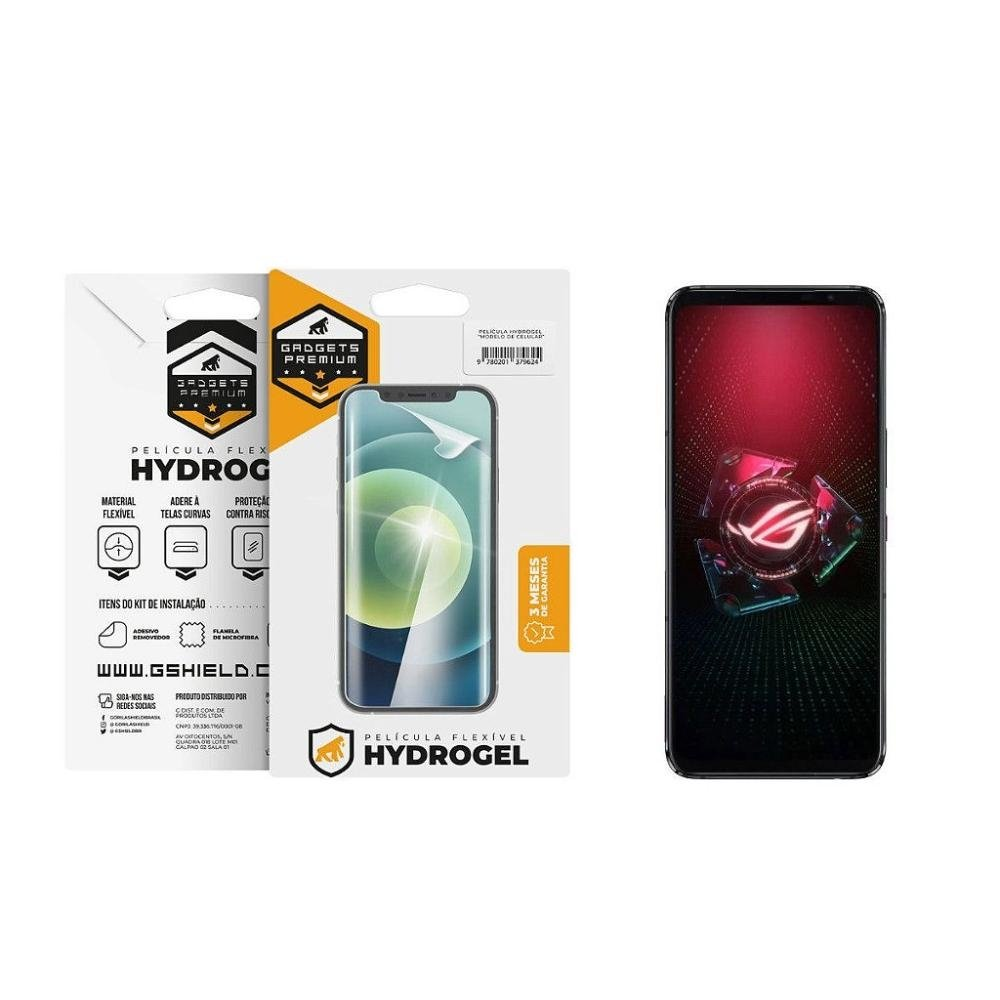 Pelicula para Asus ROG Phone 5 - Hydrogel HD - Gshield Pelicula para Asus ROG Phone 5 - Hydrogel HD - Gshield