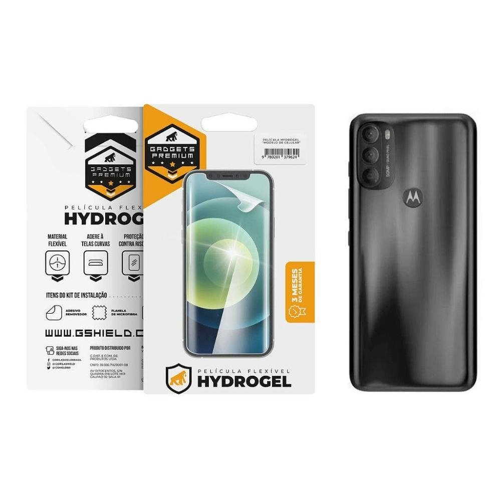 Pelicula para Motorola Moto G71 - Traseira Hydrogel HD- Gshield Pelicula para Motorola Moto G71 - Traseira Hydrogel HD- Gshield