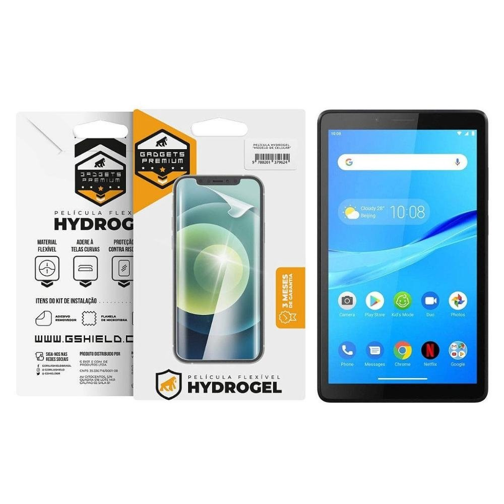 Pelicula para Lenovo Tab M7 - Hydrogel HD - Gshield Pelicula para Lenovo Tab M7 - Hydrogel HD - Gshield