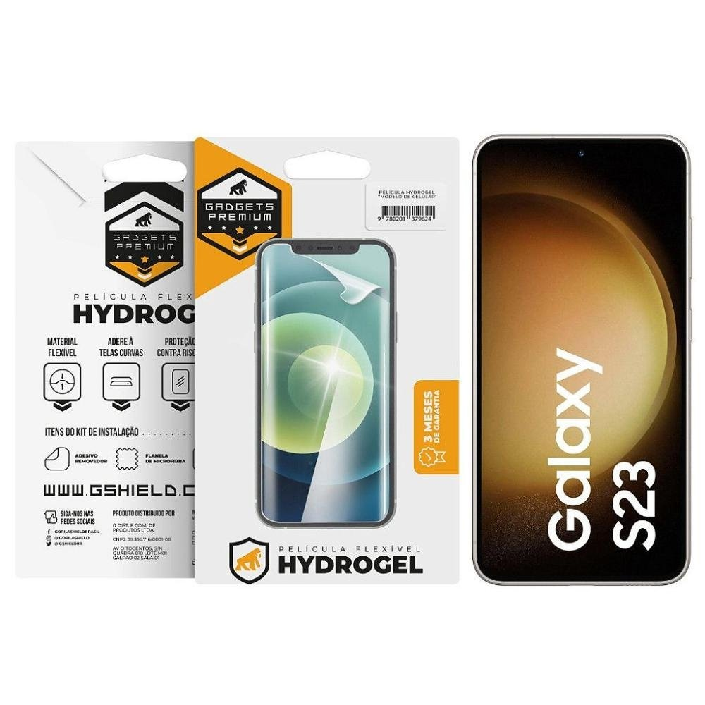 Pelicula para Samsung Galaxy S23 - Hydrogel Gamer Fosca - Gshield Pelicula para Samsung Galaxy S23 - Hydrogel Gamer Fosca - Gshield