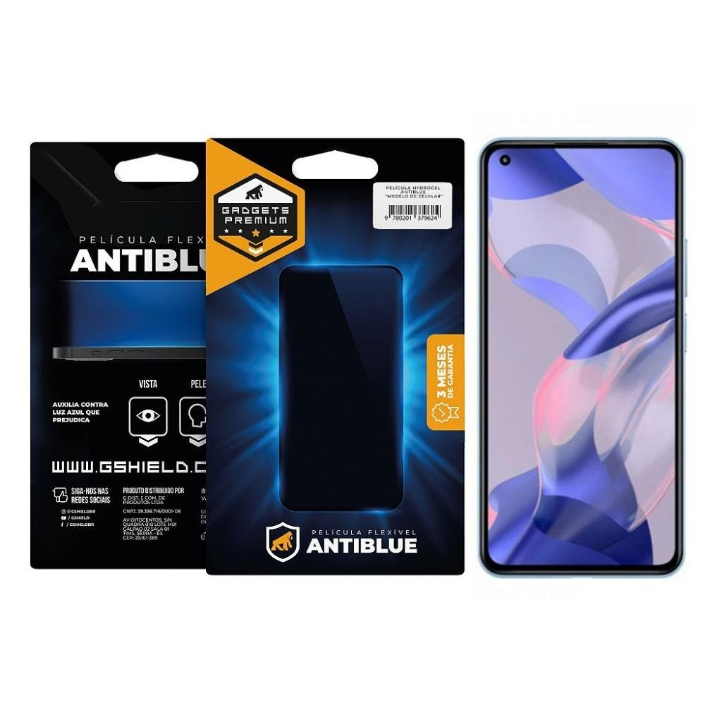 Pelicula para Xiaomi 11 Lite 5G NE - AntiBlue - Gshield Pelicula para Xiaomi 11 Lite 5G NE - AntiBlue - Gshield