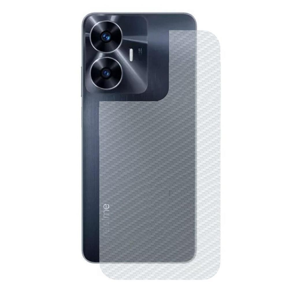 Película para Realme C55 - Traseira de Fibra de Carbono - Gshield Película para Realme C55 - Traseira de Fibra de Carbono - Gshield