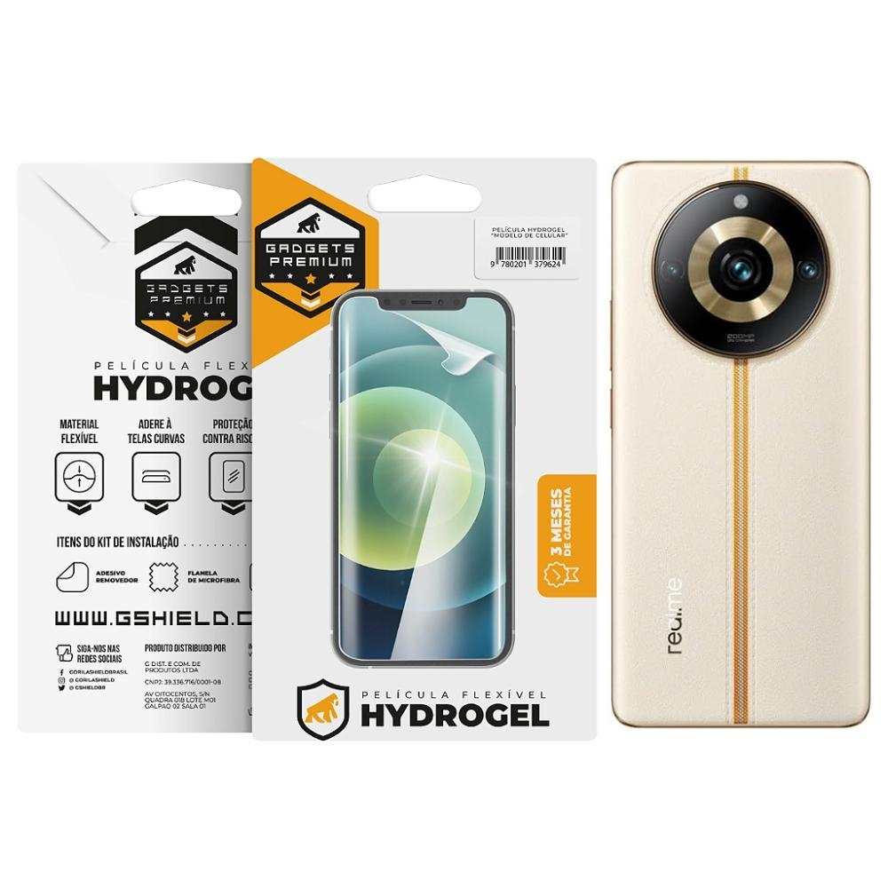 Pelicula para Realme 11 Pro - Traseira Hydrogel HD - Gshield Pelicula para Realme 11 Pro - Traseira Hydrogel HD - Gshield
