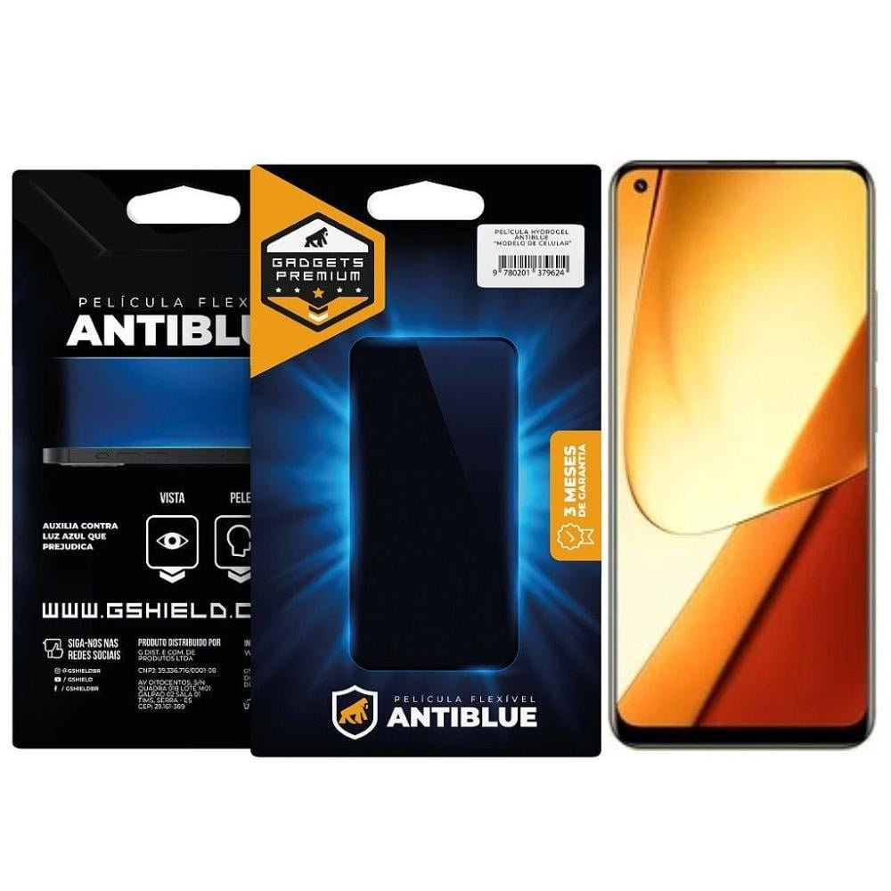 Película para Realme 11 - AntiBlue - Gshield Película para Realme 11 - AntiBlue - Gshield